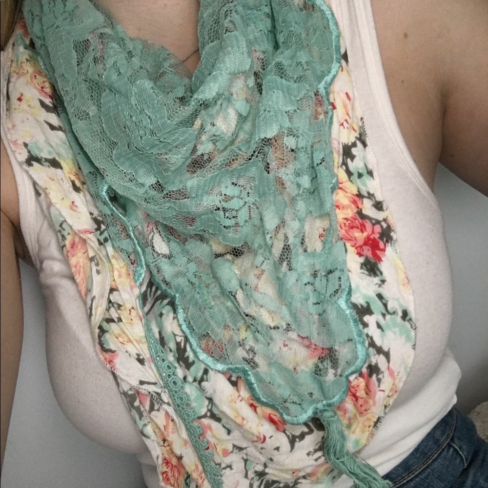 Floral scarf
